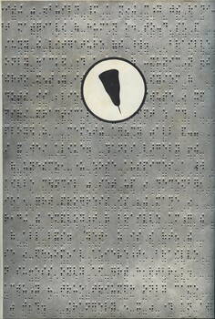 Back cover image of Braille with stylus in silhouette