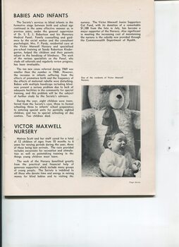 Report on babies and infants with image of baby with giant teddy bear