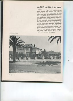 Alexis Albert hostel update and image of building