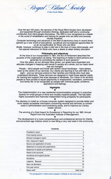 Overview, objectives, highlights and contents