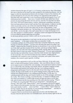 Transcription of interview with educator Peter Evans