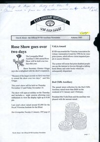 Digital version of Out and About newsletter