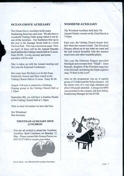 Digital version of Out and About newsletter