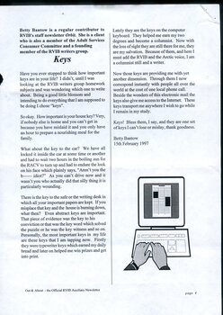 Digital version of Out and About newsletter