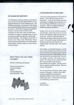 Digital version of Out and About newsletter