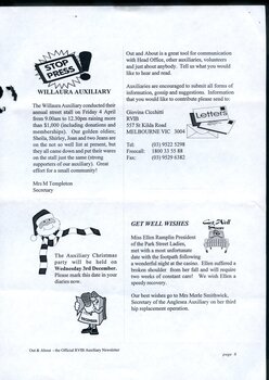 Digital version of Out and About newsletter