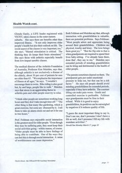 Digital version of Out and About newsletter