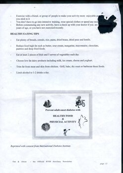 Digital version of Out and About newsletter