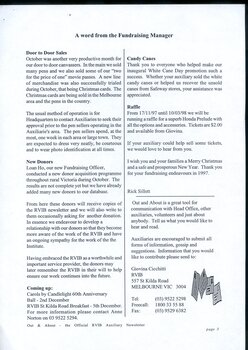Digital version of Out and About newsletter