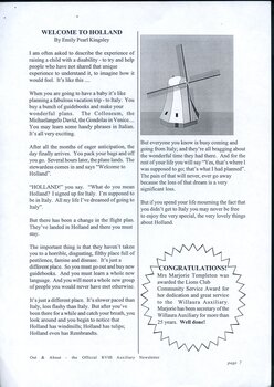 Digital version of Out and About newsletter