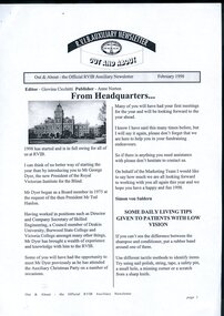 Digital version of Out and About newsletter