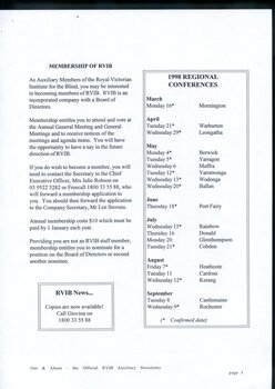 Digital version of Out and About newsletter