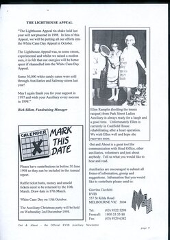 Digital version of Out and About newsletter