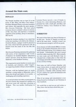 Digital version of Out and About newsletter