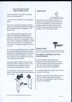 Digital version of Out and About newsletter