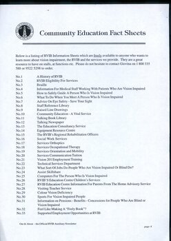 Digital version of Out and About newsletter