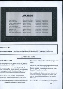 Digital version of Out and About newsletter
