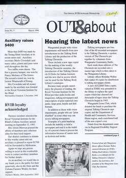 Digital version of Out and About newsletter