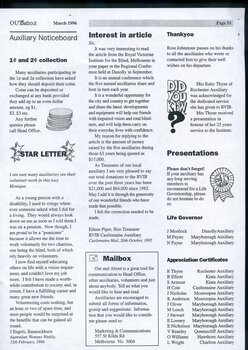 Digital version of Out and About newsletter