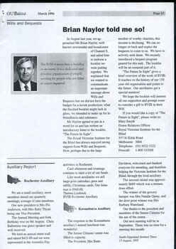 Digital version of Out and About newsletter