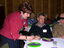 Lyn McNamara with people from Echuca