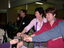 Lyn McNamara, Meredith Marshall and others clink glasses