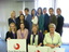 Staff at branch launch party for Vision Australia