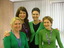 Staff at branch launch party for Vision Australia