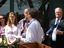 Staff at branch launch party for Vision Australia