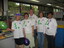 Staff at branch launch party for Vision Australia