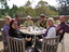 Staff at branch launch party for Vision Australia
