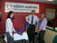 Staff at branch launch party for Vision Australia