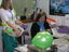 Staff were given chocolates as part of the branch launch day