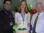 Maurice Coco, Megan Denyer and ? on brand launch day