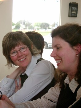 Staff at branch launch party for Vision Australia