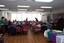 Staff and Day Centre clients at branch launch party for Vision Australia