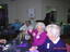 Carol Myers and Verne Hanlon at the branch launch party