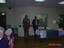 Staff and Day Centre clients at branch launch party for Vision Australia