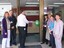 Staff and Day Centre clients at branch launch party for Vision Australia