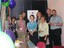 Staff and Day Centre clients at branch launch party for Vision Australia