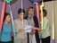 Staff and Day Centre clients at branch launch party for Vision Australia