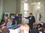 Staff at branch launch party for Vision Australia
