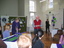 Staff at branch launch party for Vision Australia