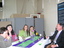 Staff at branch launch party for Vision Australia