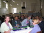 Staff at branch launch party for Vision Australia