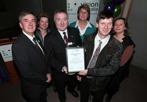 Making A Difference awards: Gerard Menses, Phillip Healey, Rosanne Cregan, Boroondara Council