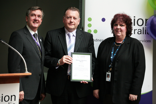 Making A Difference awards: Gerard Menses, Debbie Schill, AGL Energy
