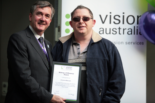 Making A Difference awards: Gerard Menses, Vivienne Bennett