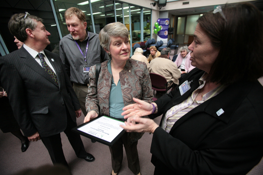 Making A Difference awards: Gerard Menses, Ron Anderson, Helen Robbins, Christine Harding