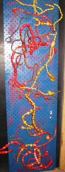 Various art pieces that decorated Burwood School